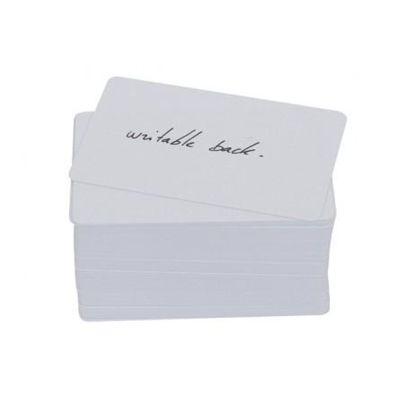 Cartes PVC avec verso...