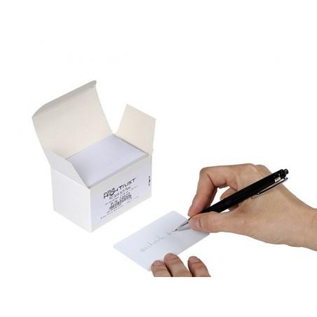 Cartes PVC avec verso...