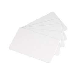 Carte PVC blanche