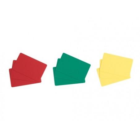 Cartes PVC couleurs