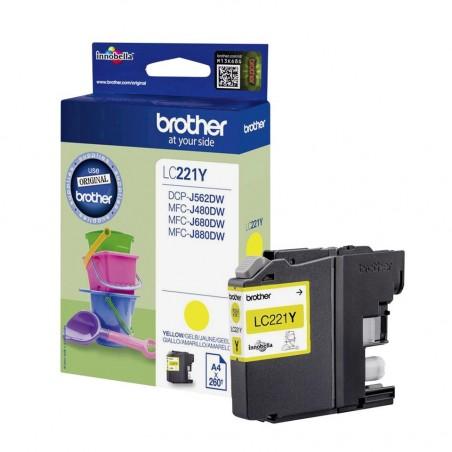 Brother LC221Y cartouche...